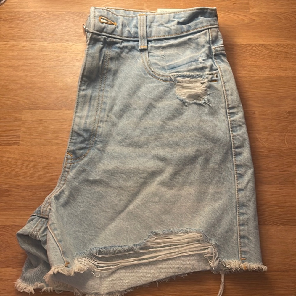 Denim Mom shorts